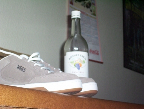 A bottle of Boons and a new pair of shoes 100_0553.jpg 