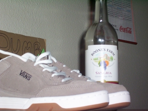 A bottle of Boons and a new pair of shoes 100_0554.jpg 