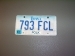 Old Iowa Licence Plate