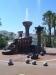 Fountain outside Cathedral City Civic Center